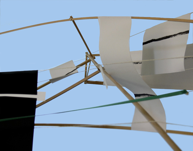 detail Krajiny ve větru